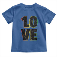 One Love Jamaican Rasta Reggage Music Toddler T Shirt - Wonder Print Shop