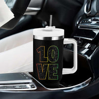 One Love Jamaican Rasta Reggage Music Tumbler With Handle - Wonder Print Shop