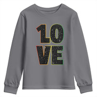 One Love Jamaican Rasta Reggage Music Youth Sweatshirt - Wonder Print Shop