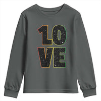 One Love Jamaican Rasta Reggage Music Youth Sweatshirt - Wonder Print Shop