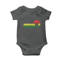 Rasta Reggae Shaka Hand Baby Onesie Retro Vintage Jamaica Flag Rasta Hawaii Shaka Sign - Wonder Print Shop