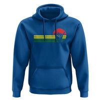 Rasta Reggae Shaka Hand Hoodie Retro Vintage Jamaica Flag Rasta Hawaii Shaka Sign - Wonder Print Shop