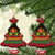 Jamaica Princess Christmas Ornament Proud Jamaican Afro Black Girls Jamaica Flag Pride - Wonder Print Shop