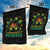 Jamaica Princess Garden Flag Proud Jamaican Afro Black Girls Jamaica Flag Pride - Wonder Print Shop