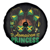 Jamaica Princess Spare Tire Cover Proud Jamaican Afro Black Girls Jamaica Flag Pride - Wonder Print Shop