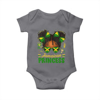 Jamaica Princess Baby Onesie Proud Jamaican Afro Black Girls Jamaica Flag Pride - Wonder Print Shop