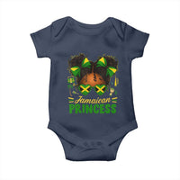 Jamaica Princess Baby Onesie Proud Jamaican Afro Black Girls Jamaica Flag Pride - Wonder Print Shop