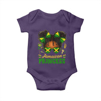 Jamaica Princess Baby Onesie Proud Jamaican Afro Black Girls Jamaica Flag Pride - Wonder Print Shop