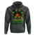 Jamaica Princess Hoodie Proud Jamaican Afro Black Girls Jamaica Flag Pride - Wonder Print Shop