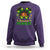 Jamaica Princess Sweatshirt Proud Jamaican Afro Black Girls Jamaica Flag Pride - Wonder Print Shop