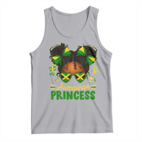 Jamaica Princess Tank Top Proud Jamaican Afro Black Girls Jamaica Flag Pride - Wonder Print Shop