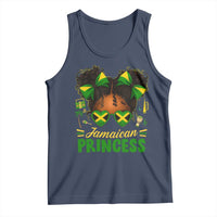 Jamaica Princess Tank Top Proud Jamaican Afro Black Girls Jamaica Flag Pride - Wonder Print Shop