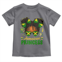 Jamaica Princess Toddler T Shirt Proud Jamaican Afro Black Girls Jamaica Flag Pride - Wonder Print Shop