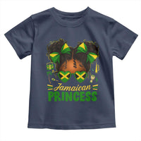 Jamaica Princess Toddler T Shirt Proud Jamaican Afro Black Girls Jamaica Flag Pride - Wonder Print Shop