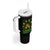 Jamaica Princess Tumbler With Handle Proud Jamaican Afro Black Girls Jamaica Flag Pride - Wonder Print Shop