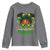 Jamaica Princess Youth Sweatshirt Proud Jamaican Afro Black Girls Jamaica Flag Pride - Wonder Print Shop