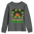 Jamaica Princess Youth Sweatshirt Proud Jamaican Afro Black Girls Jamaica Flag Pride - Wonder Print Shop