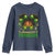 Jamaica Princess Youth Sweatshirt Proud Jamaican Afro Black Girls Jamaica Flag Pride - Wonder Print Shop