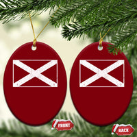 Scotland Flag Saltire Ceramic Ornament SCOT Scottish Independence Pride