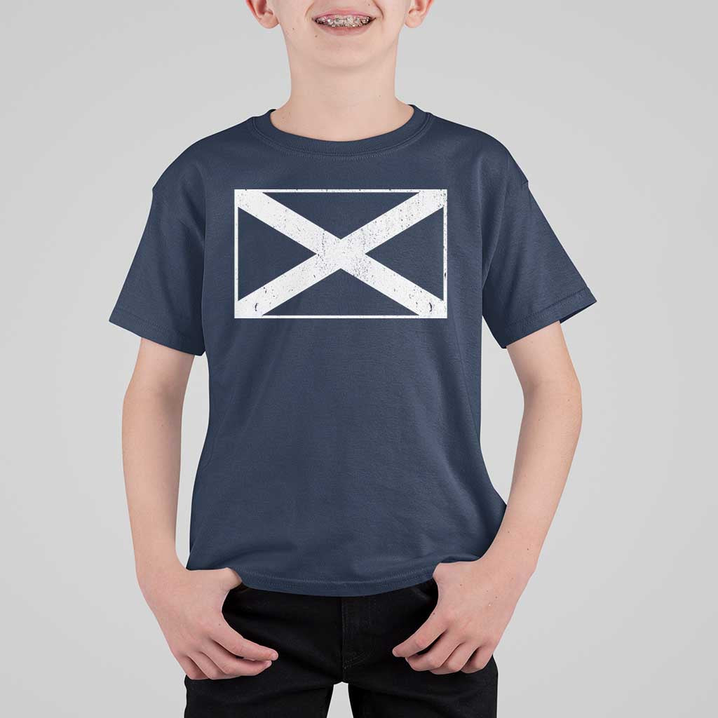 Scotland Flag Saltire T Shirt For Kid SCOT Scottish Independence Pride