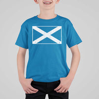 Scotland Flag Saltire T Shirt For Kid SCOT Scottish Independence Pride