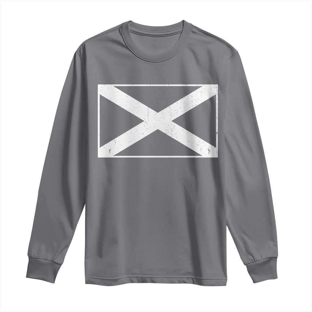 Scotland Flag Saltire Long Sleeve Shirt SCOT Scottish Independence Pride