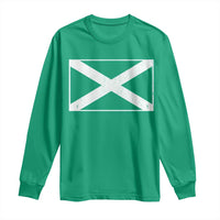 Scotland Flag Saltire Long Sleeve Shirt SCOT Scottish Independence Pride