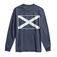 Scotland Flag Saltire Long Sleeve Shirt SCOT Scottish Independence Pride