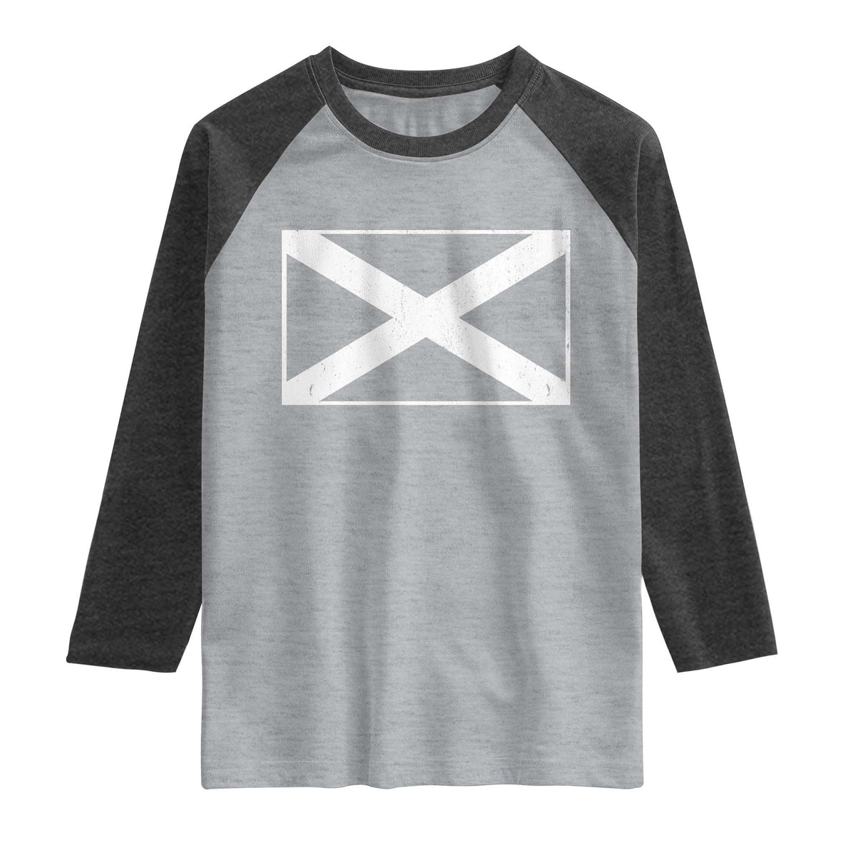 Scotland Flag Saltire Raglan Shirt SCOT Scottish Independence Pride