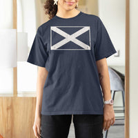 Scotland Flag Saltire T Shirt For Women SCOT Scottish Independence Pride