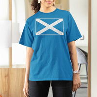 Scotland Flag Saltire T Shirt For Women SCOT Scottish Independence Pride