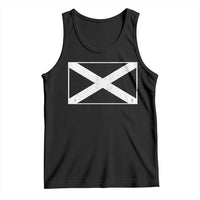 Scotland Flag Saltire Tank Top SCOT Scottish Independence Pride