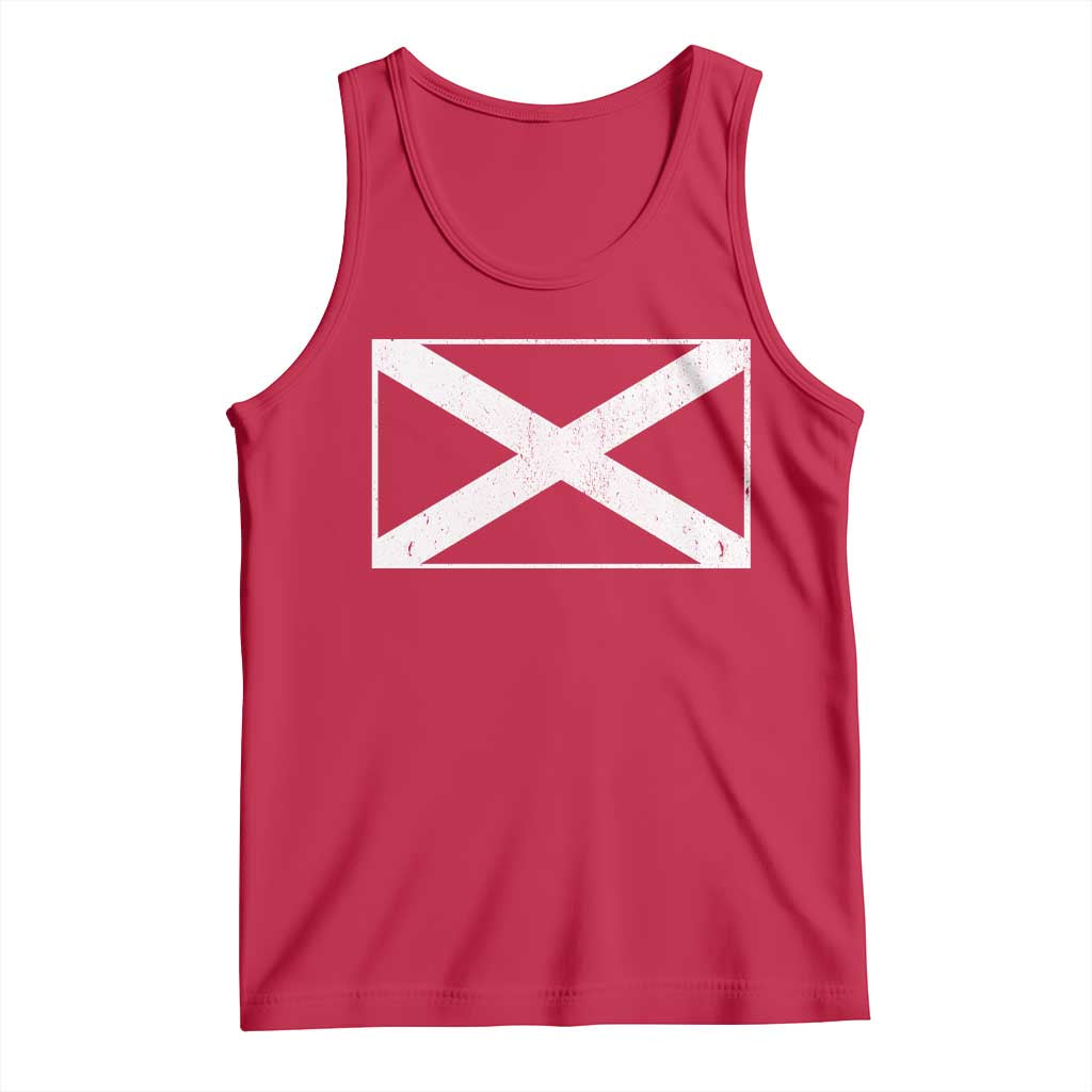 Scotland Flag Saltire Tank Top SCOT Scottish Independence Pride