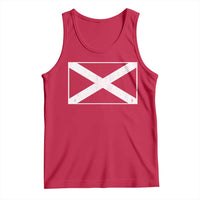 Scotland Flag Saltire Tank Top SCOT Scottish Independence Pride
