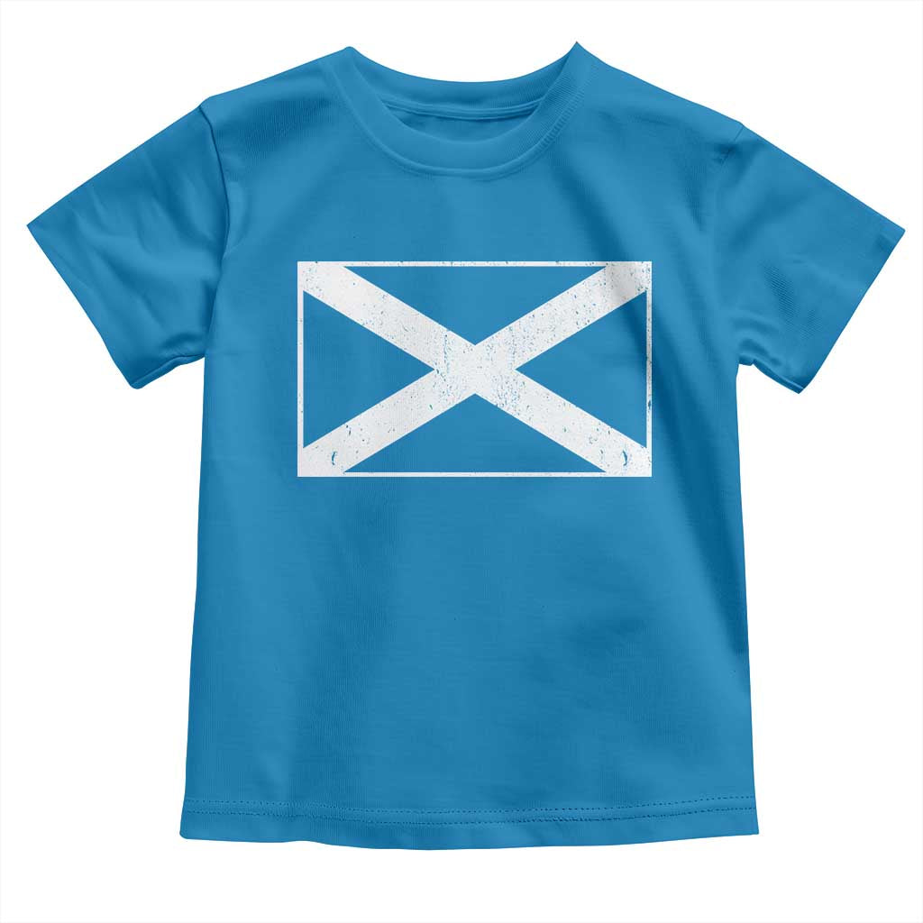 Scotland Flag Saltire Toddler T Shirt SCOT Scottish Independence Pride