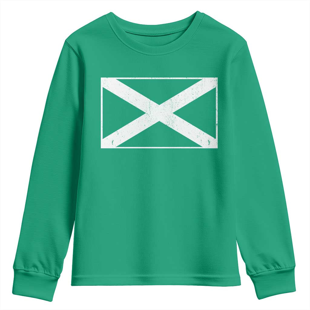 Scotland Flag Saltire Youth Sweatshirt SCOT Scottish Independence Pride