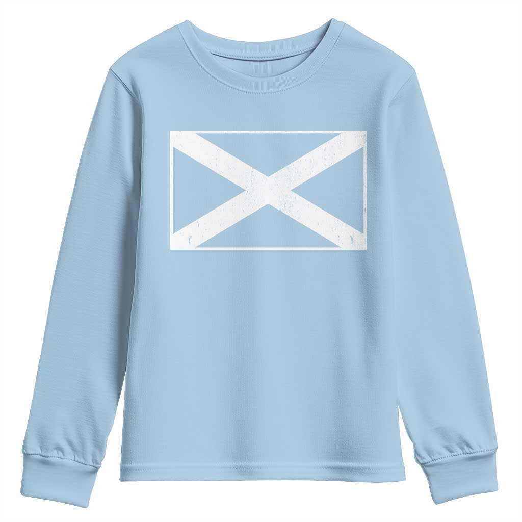 Scotland Flag Saltire Youth Sweatshirt SCOT Scottish Independence Pride