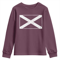 Scotland Flag Saltire Youth Sweatshirt SCOT Scottish Independence Pride