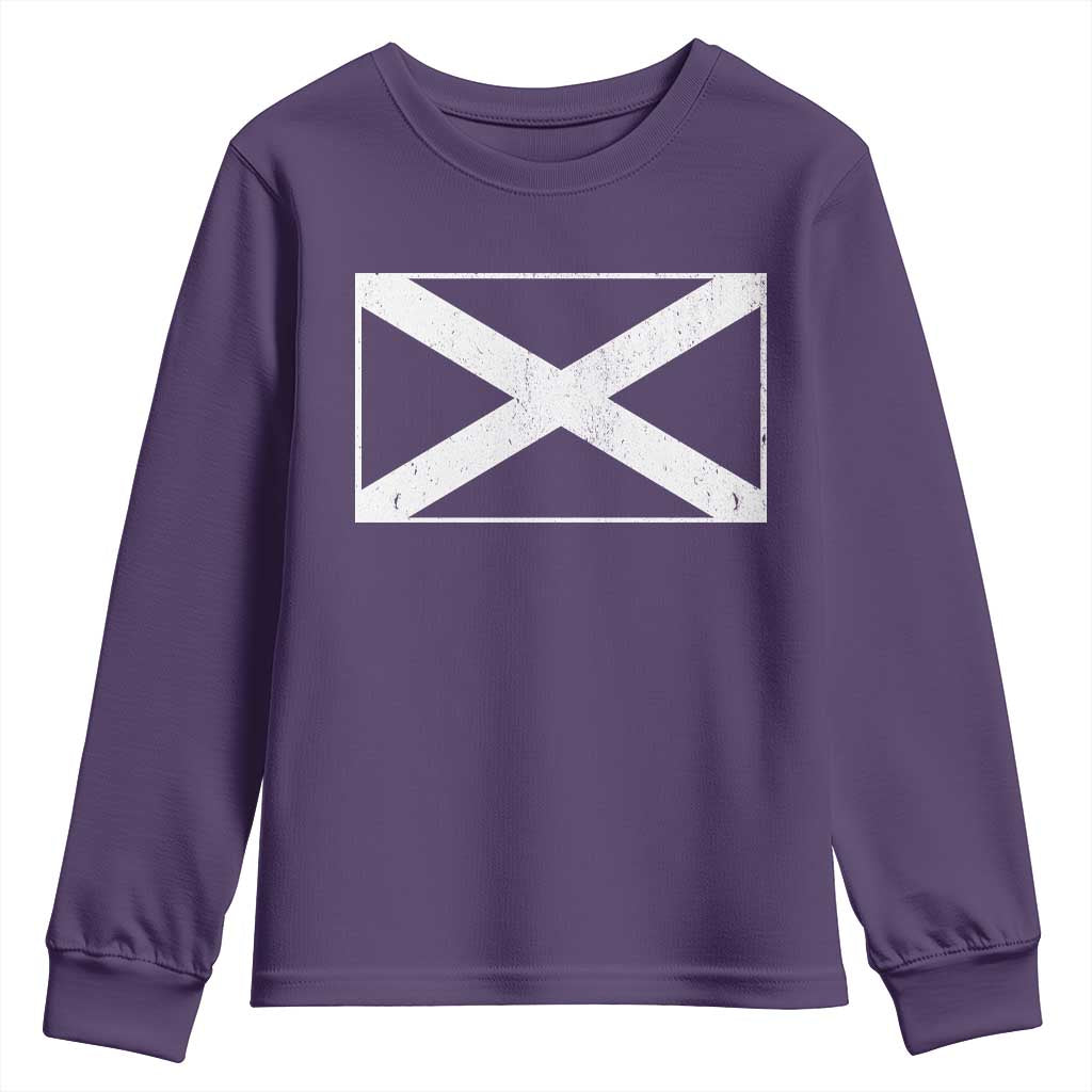 Scotland Flag Saltire Youth Sweatshirt SCOT Scottish Independence Pride