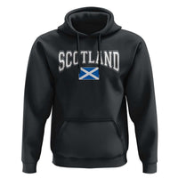 Scotland Hoodie Vintage Retro Varsity Sports Scottish Flag Graphic