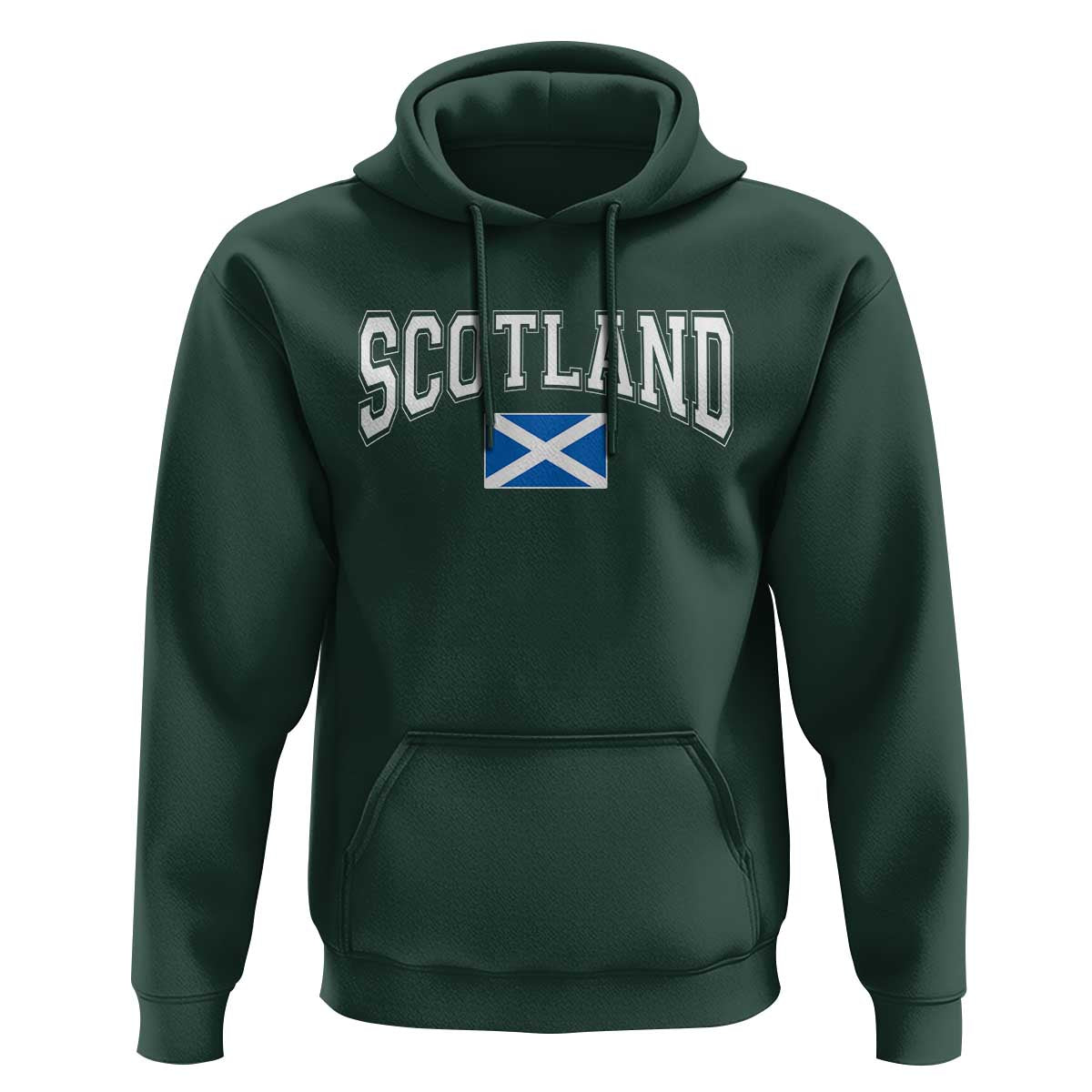 Scotland Hoodie Vintage Retro Varsity Sports Scottish Flag Graphic