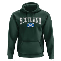 Scotland Hoodie Vintage Retro Varsity Sports Scottish Flag Graphic