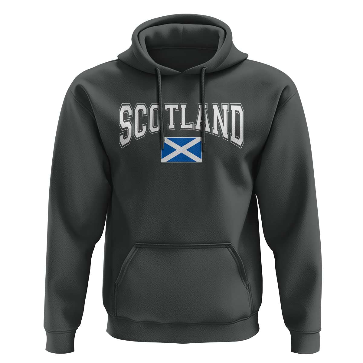 Scotland Hoodie Vintage Retro Varsity Sports Scottish Flag Graphic
