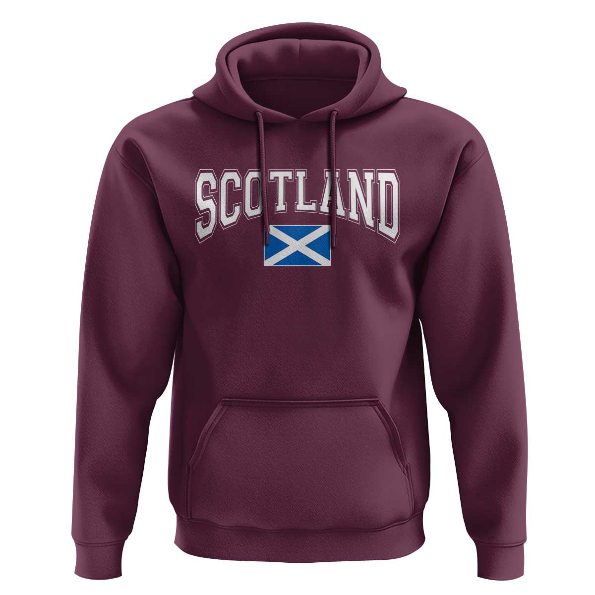 Scotland Hoodie Vintage Retro Varsity Sports Scottish Flag Graphic