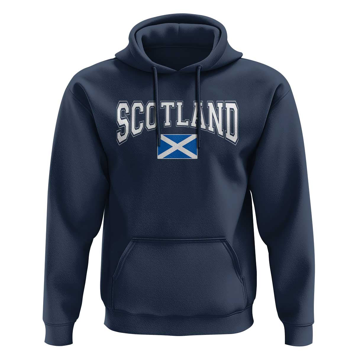 Scotland Hoodie Vintage Retro Varsity Sports Scottish Flag Graphic
