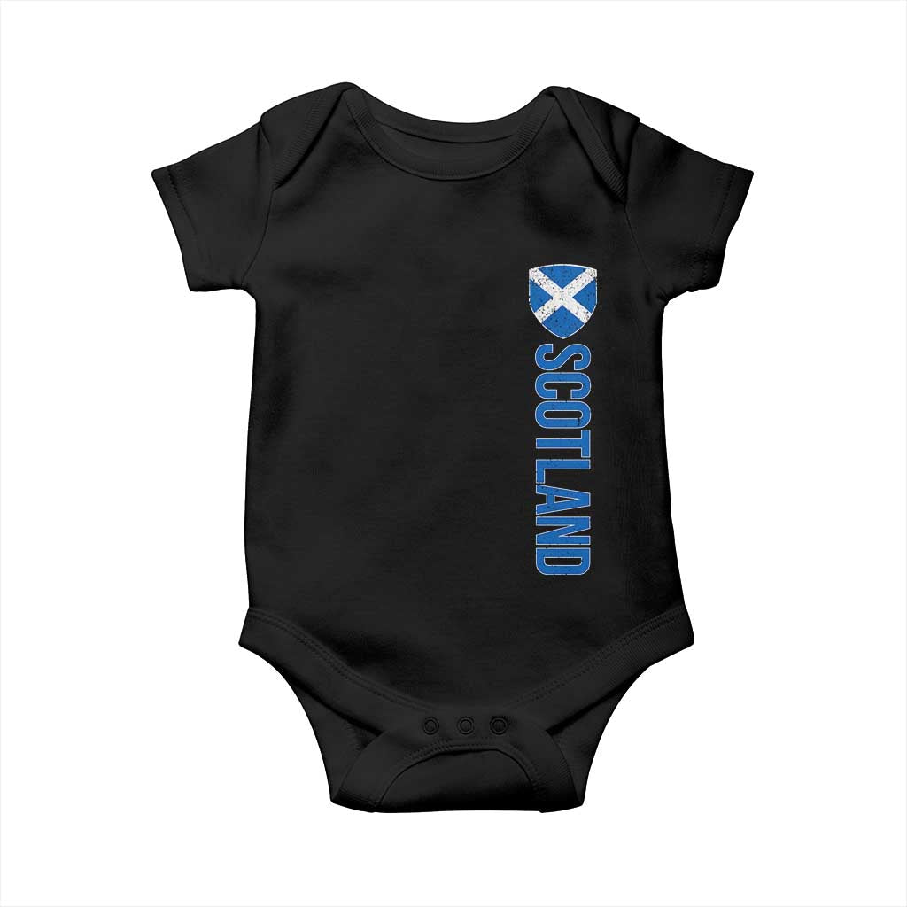 Scotland Flag Baby Onesie Vintage SCOT Scottish Independence Pride