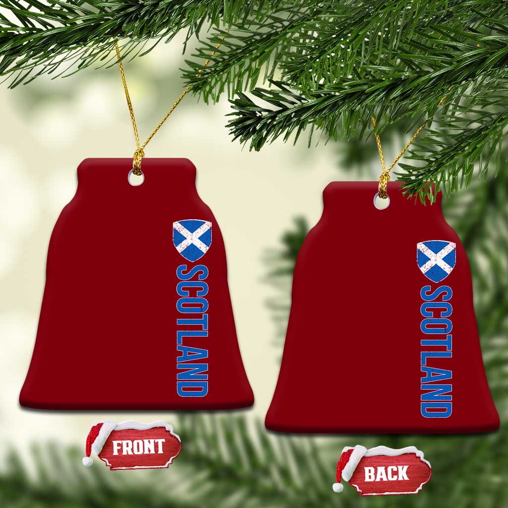 Scotland Flag Ceramic Ornament Vintage SCOT Scottish Independence Pride