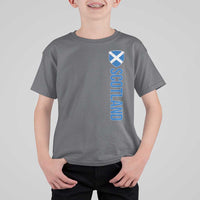 Scotland Flag T Shirt For Kid Vintage SCOT Scottish Independence Pride