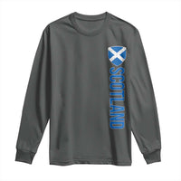 Scotland Flag Long Sleeve Shirt Vintage SCOT Scottish Independence Pride