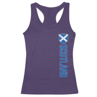 Scotland Flag Racerback Tank Top Vintage SCOT Scottish Independence Pride